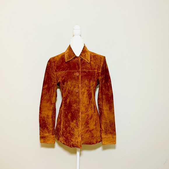 Colebrook & Co. Vintage Suede Leather Jacket NWOT!!!! - Picture 2 of 9